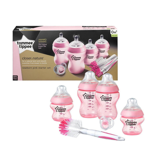 Tommee Tippee Bottle Starter Kit Sky Baby Feeding Girl - BambiniJO | Buy Online | Jordan