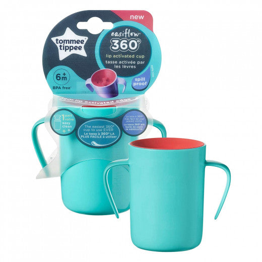 Tommee Tippee Easi-Flow 360 Handled Cup "2 Colors" - BambiniJO
