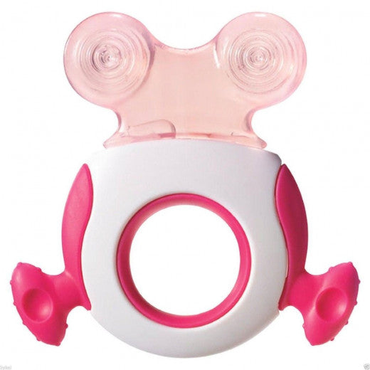 Tommee Tippee Closer to Nature Teether (Stage 2) +4 months, Pink - BambiniJO | Buy Online | Jordan