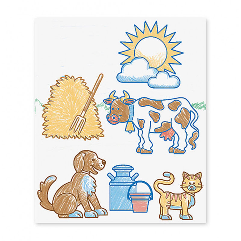 Melissa & Doug Stamp-A-Scene Farm - BambiniJO