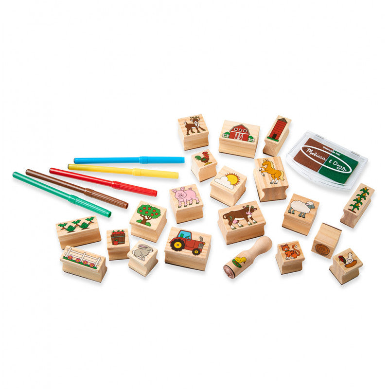 Melissa & Doug Stamp-A-Scene Farm - BambiniJO