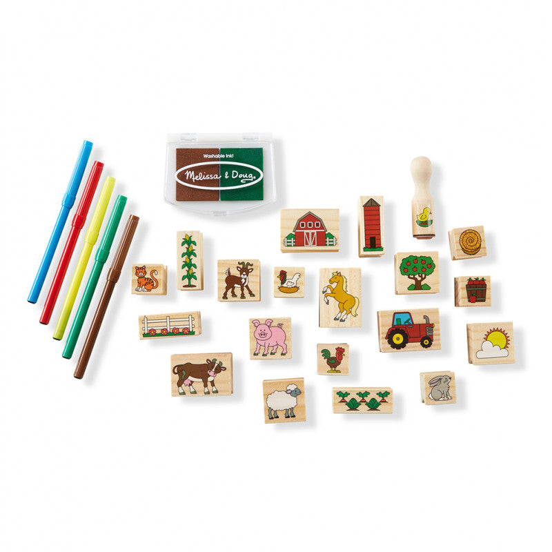 Melissa & Doug Stamp-A-Scene Farm - BambiniJO