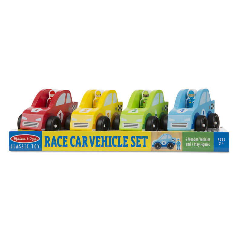 Melissa & Doug RACE CAR VEHICLE SET Melissa & Doug RACE CAR VEHICLE SET