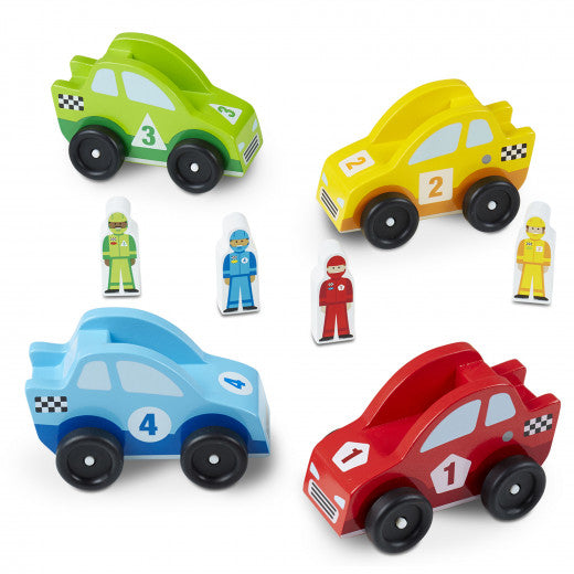 Melissa & Doug RACE CAR VEHICLE SET Melissa & Doug RACE CAR VEHICLE SET