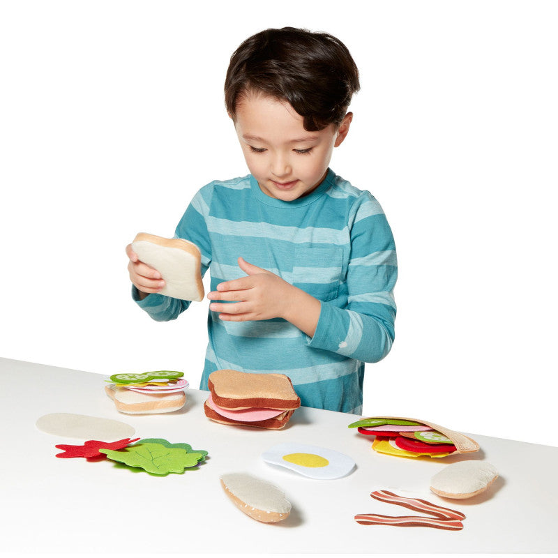 Melissa & Doug - FELT FOOD SANDWICH SET Melissa & Doug - FELT FOOD SANDWICH SET