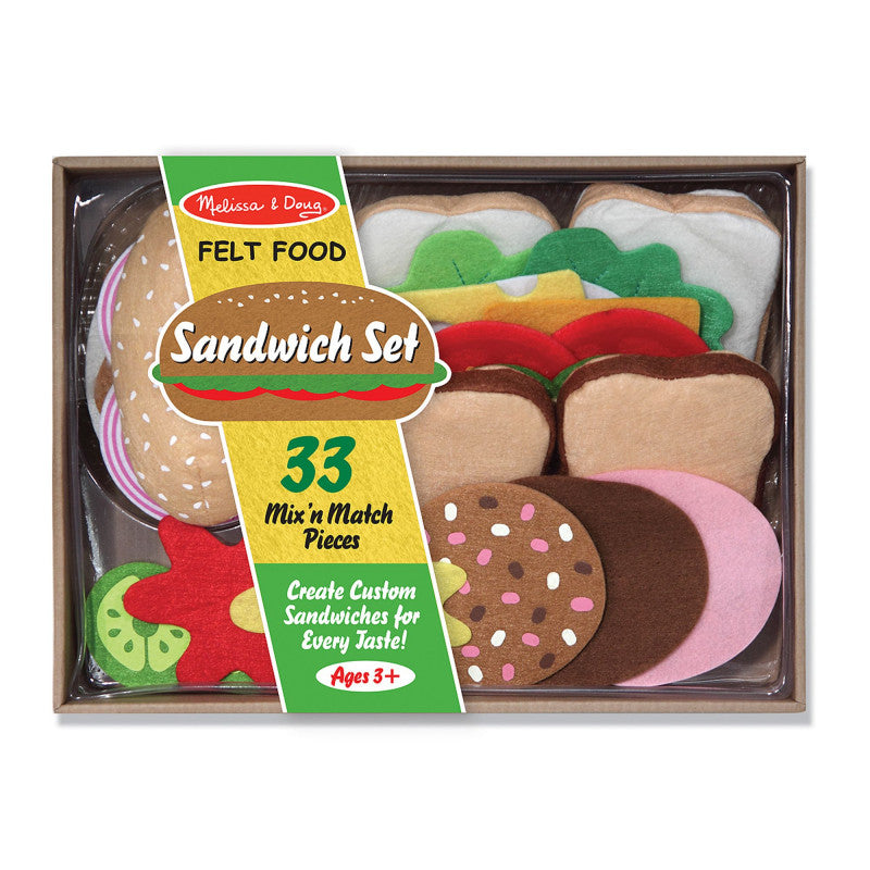 Melissa & Doug - FELT FOOD SANDWICH SET Melissa & Doug - FELT FOOD SANDWICH SET