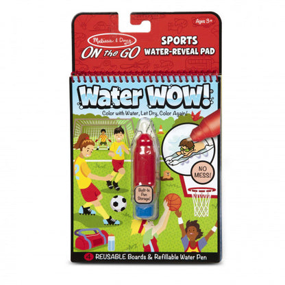 Melissa & Doug Water Wow - Sports Water Reveal Pad - BambiniJO