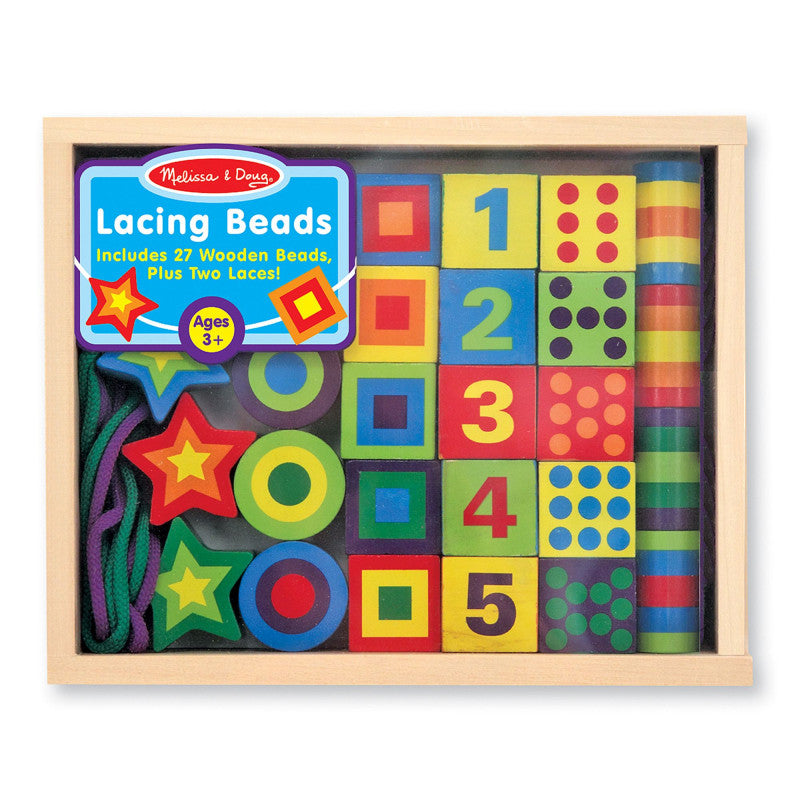 Melissa & Doug Lacing Beads in a Box Melissa & Doug Lacing Beads in a Box