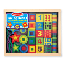 Load image into Gallery viewer, Melissa &amp; Doug Lacing Beads in a Box - BambiniJO