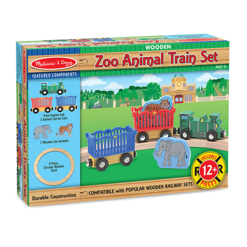 Melissa & Doug ZOO ANIMALS TRAIN SET - BambiniJO | Buy Online | Jordan