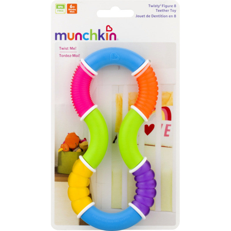 Munchkin Twisty Figure 8 Teether Toy - BambiniJO