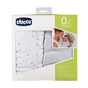 Chicco Muslin Burp Cloth and Swaddle - BambiniJO | Buy Online | Jordan