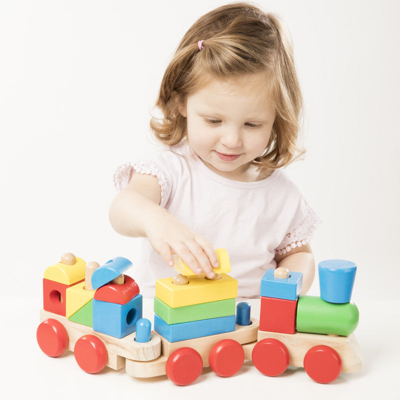 Melissa & Doug Stacking Train - BambiniJO
