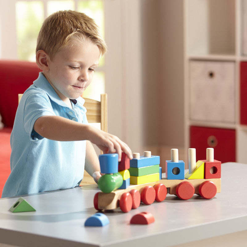 Melissa & Doug Stacking Train - BambiniJO