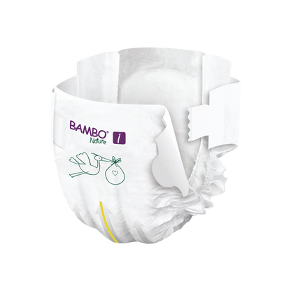 BAMBO Diapers Size 1 (2-4 kg), 22 Count - BambiniJO