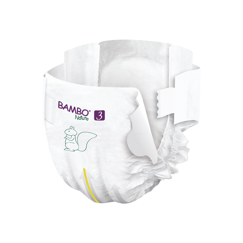 BAMBO Diapers Size 3 (4-8 kg), 28 Count - BambiniJO