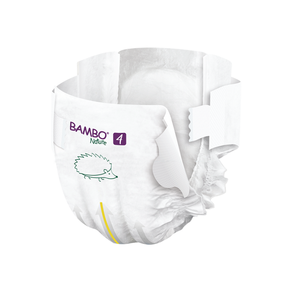 BAMBO Diapers Size 4 (7-18Kg) , 48 Count, - BambiniJO
