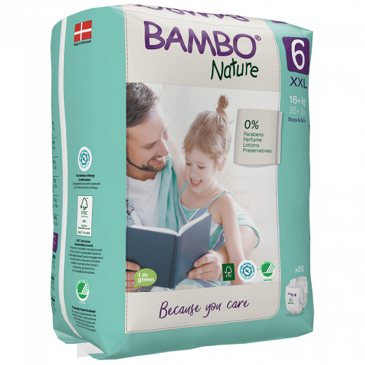 BAMBO Diapers Size 6 (16Kg+), 20 Count BAMBO Diapers Size 6 (16Kg+), 20 Count