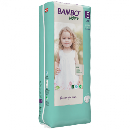 BAMBO Diapers Size 5 (12-18 Kg), 44 Count - BambiniJO