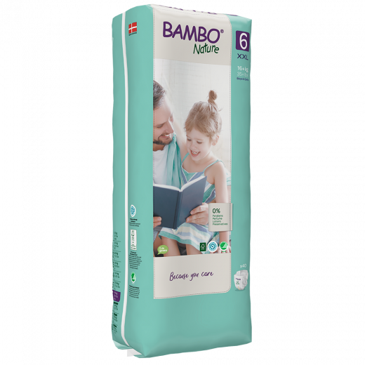 BAMBO Diapers Size 6 (16Kg+), 40 Count BAMBO Diapers Size 6 (16Kg+), 40 Count