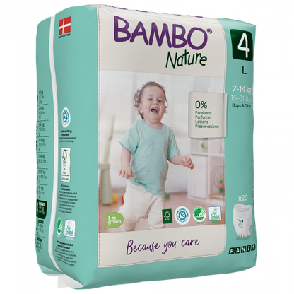 BAMBO Baby Pants Size 4 (7-14 Kg) 20 Count - BambiniJO