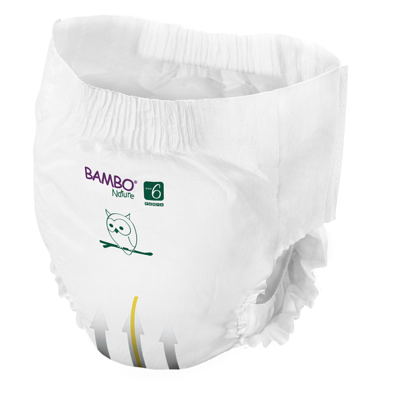BAMBO Baby Pants Size 6 (18Kg+) 18 Count - BambiniJO