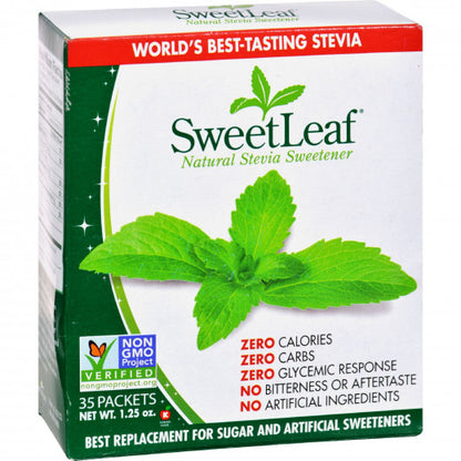 Stevia - Sweet Leaf Sweetener - 35 Count - BambiniJO