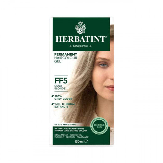 Pregnancy Safe AMONIA FREE "Hair Color" - FF5 Sand Blonde 150ml - BambiniJO