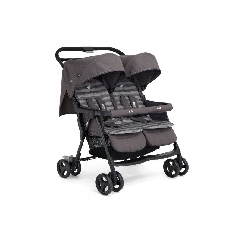 Joie - Aire Twin Stroller, Dark Pewter Joie - Aire Twin Stroller, Dark Pewter