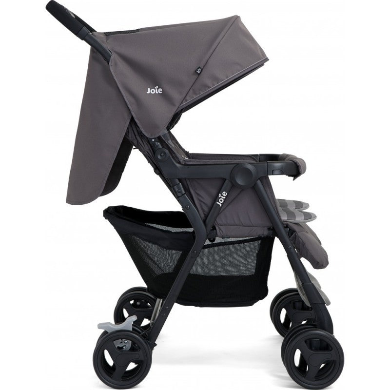 Joie - Aire Twin Stroller, Dark Pewter Joie - Aire Twin Stroller, Dark Pewter