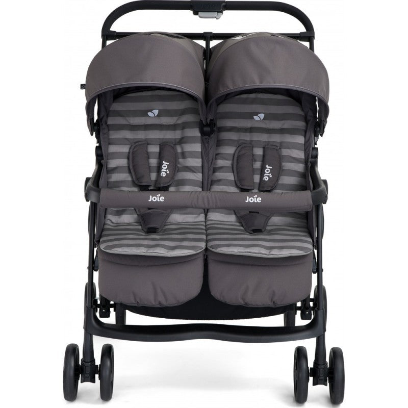 Joie - Aire Twin Stroller, Dark Pewter Joie - Aire Twin Stroller, Dark Pewter