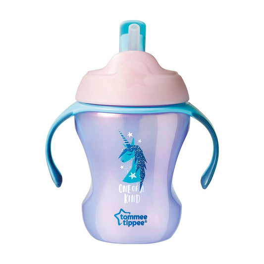 Tommee Tippee Easy Drink Straw Cup 6m+  230ml | Unicorn - BambiniJO | Buy Online | Jordan