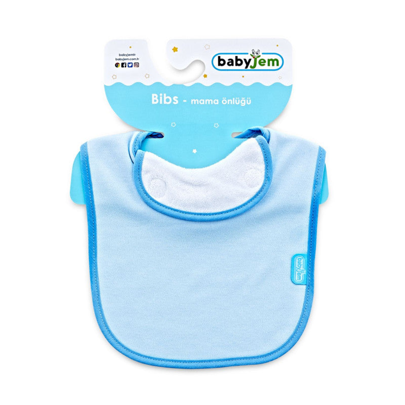 BabyJem - Cotton Bib with Saliva Cloth BabyJem - Cotton Bib with Saliva Cloth