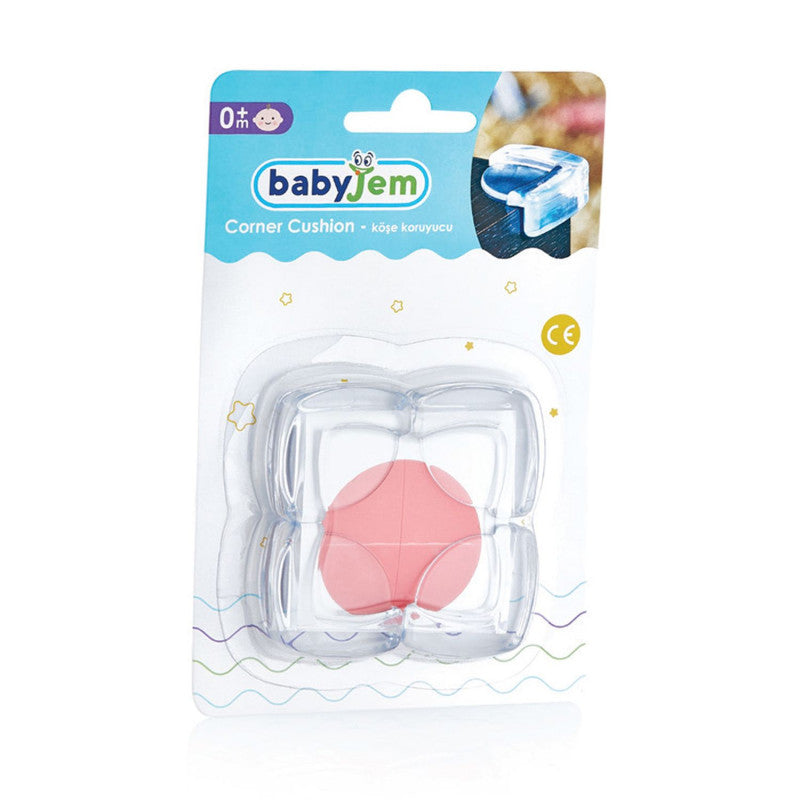 BabyJem - Corner Cushion Protection, Natural, 4 Pieces BabyJem - Corner Cushion Protection, Natural, 4 Pieces