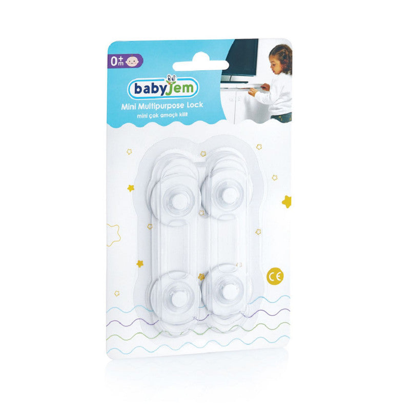 BabyJem - Mini Multipurpose Lock 2 pieces - BambiniJO | Buy Online | Jordan