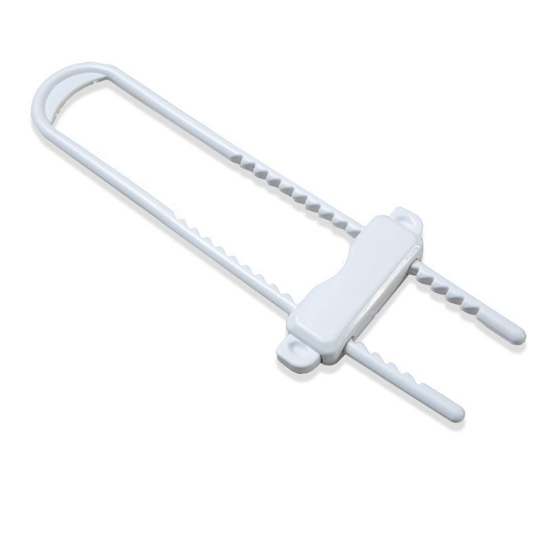 BabyJem - Sliding Cabinet Lock, White BabyJem - Sliding Cabinet Lock, White