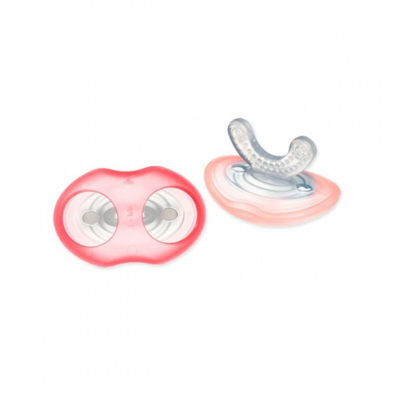 Tommee Tippee Closer to Nature +3 months Teether, 2 pieces, Pink - BambiniJO | Buy Online | Jordan