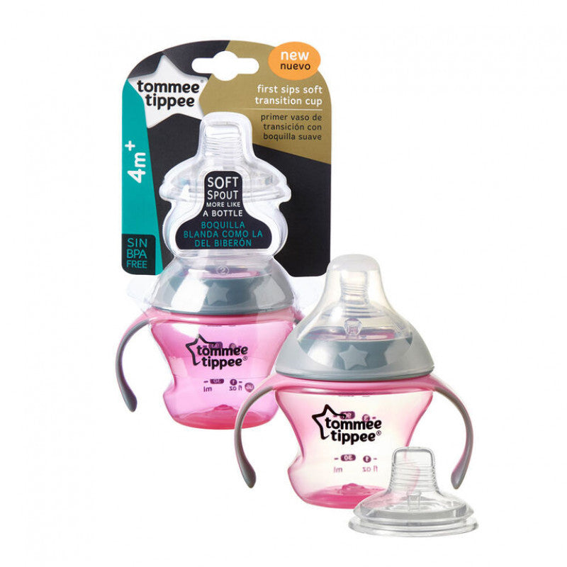 Tommee Tippee First Sips Soft Transition Cup 4-7m 150ml Tommee Tippee First Sips Soft Transition Cup 4-7m 150ml