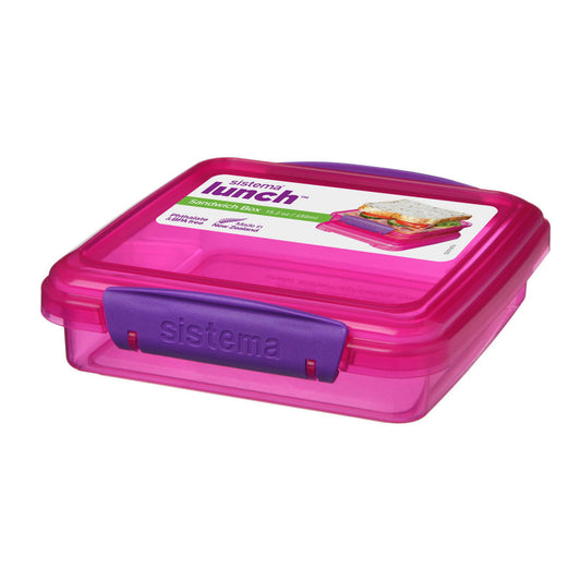 Sistema - Sandwich Box To Go Colored 450m - BambiniJO | Buy Online | Jordan