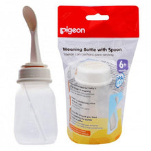 Load image into Gallery viewer, Pigeon Weaning Bottle With Spoon - 120ml - BambiniJO | Buy Online | Jordan