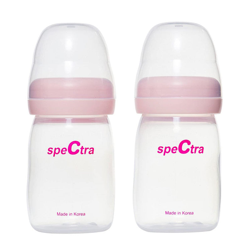 Spectra - Wide Neck Milk Storage Bottles [Pack of 2] 160ml - BambiniJO | Buy Online | Jordan
