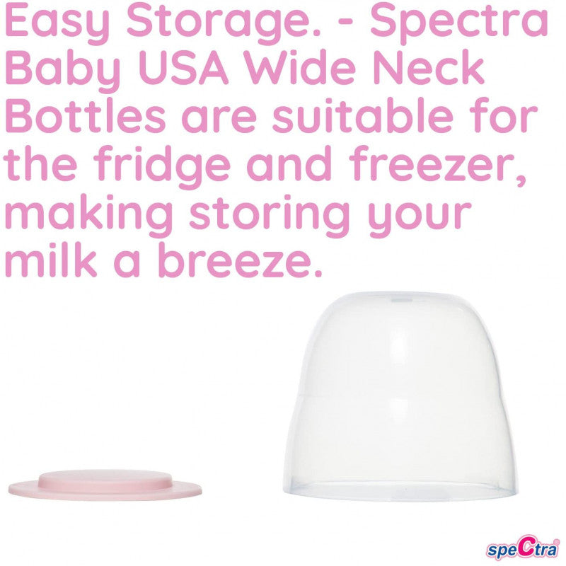 Spectra - Wide Neck Milk Storage Bottles [Pack of 2] 160ml - BambiniJO | Buy Online | Jordan
