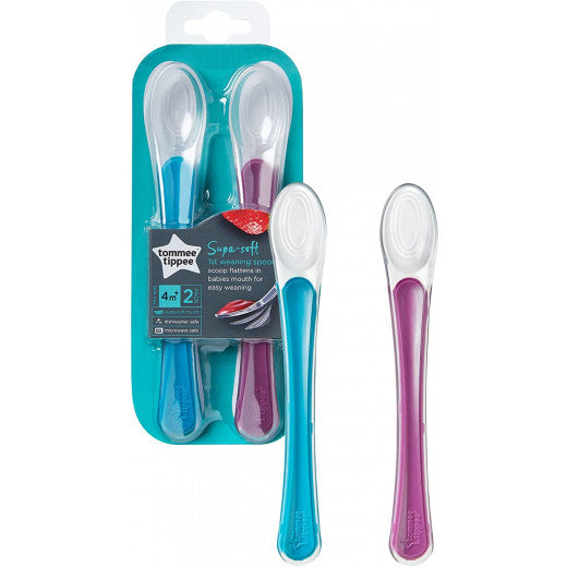 Tommee Tippee 1st Easy Weaning Spoon 2pcs - BambiniJO | Buy Online | Jordan