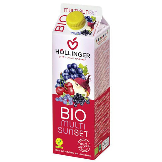 Höllinger Organic Multi Sunrise Juice 1L - BambiniJO | Buy Online | Jordan