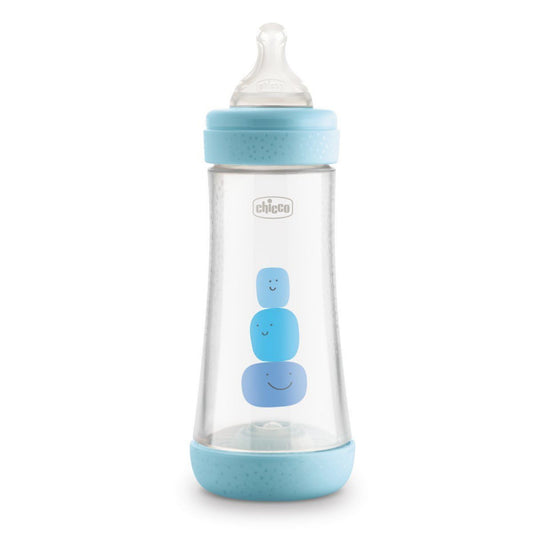 Chicco - Perfect5 Silicone Bottle 300ml Fast Flow 0m+ - BambiniJO | Buy Online | Jordan
