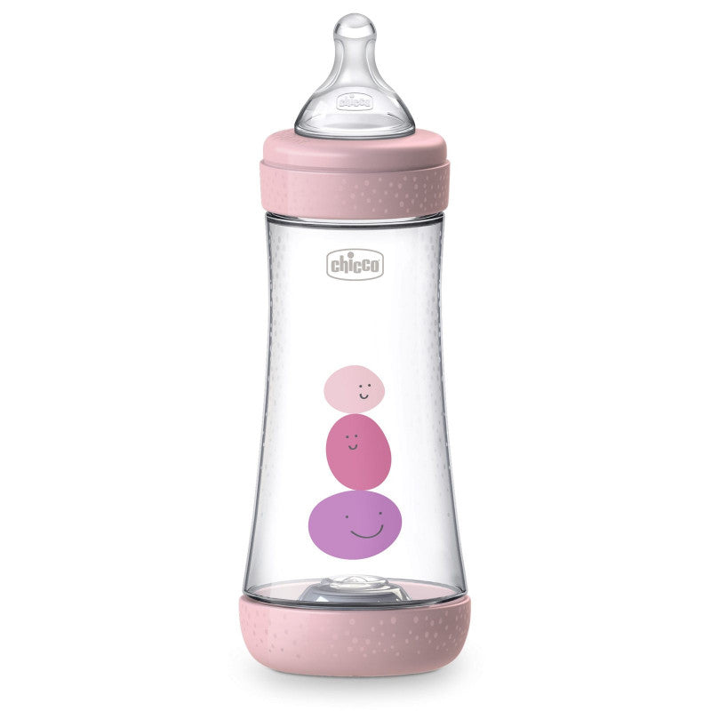Chicco - Perfect5 Silicone Bottle 300ml Fast Flow 0m+ - BambiniJO | Buy Online | Jordan