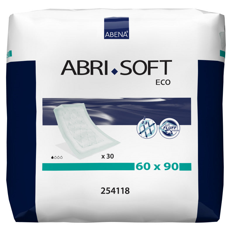 ABENA - Abri Soft Disposable Under Pads | 60X90 cm | 30 Count ABENA - Abri Soft Disposable Under Pads | 60X90 cm | 30 Count