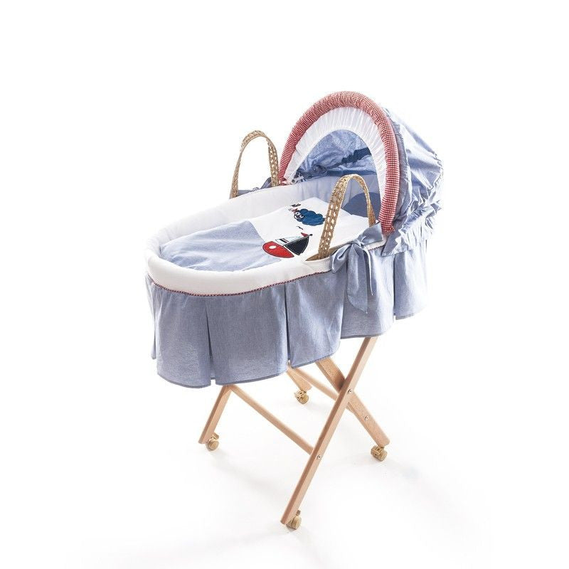 Moses Basket Marine | Blue