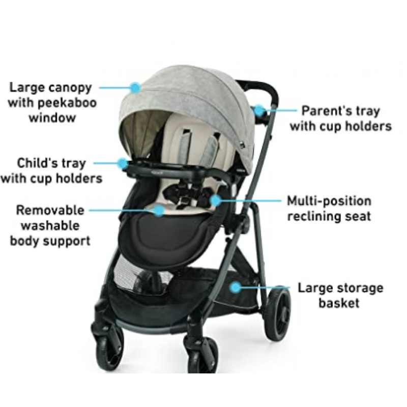 Graco - Modes Element Travel System - Lynwood Graco - Modes Element Travel System - Lynwood