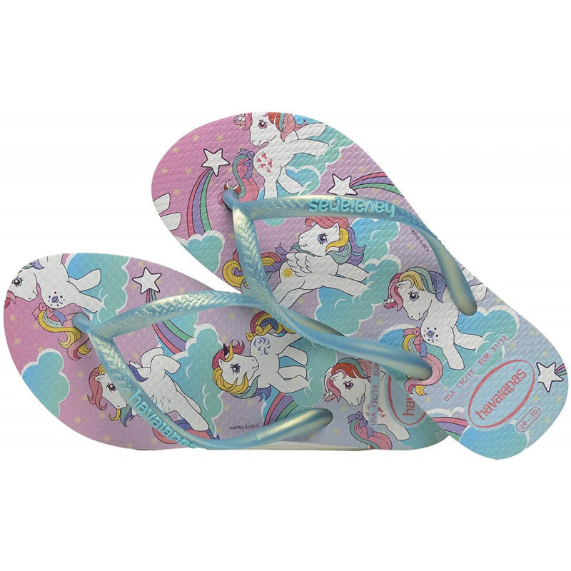 Havaianas - KIDS SLIM MY LITTLE PONY WHITE Havaianas - KIDS SLIM MY LITTLE PONY WHITE